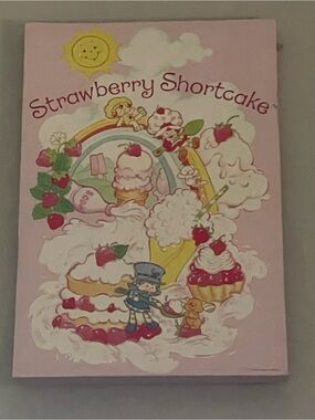 Homer Laughlin Strawberry Shortcake Pink and Red Wall Art